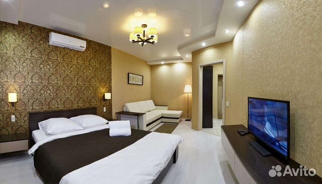 

1-к. квартира, 39 м², 2 кровати