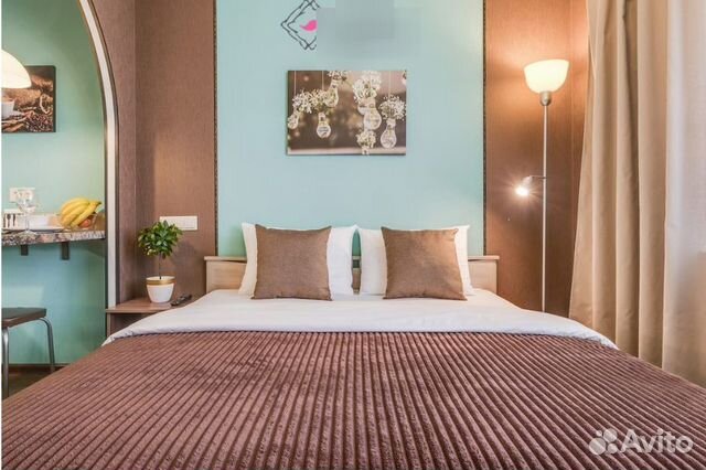 

Квартира-студия, 25 м², 1 кровать