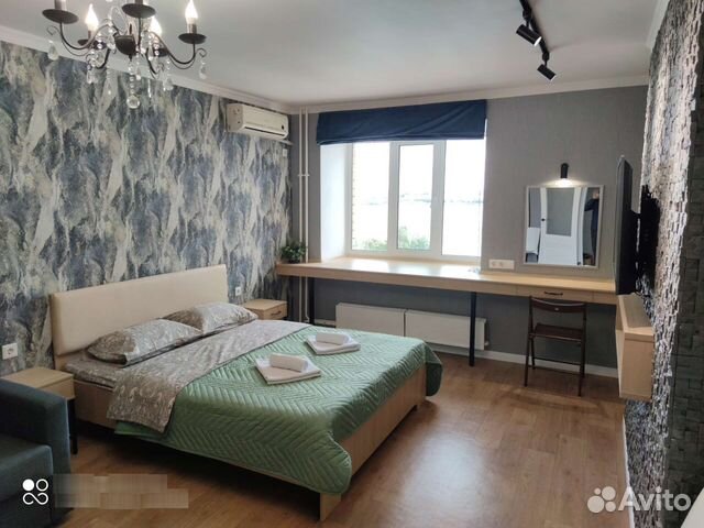 

1-к. квартира, 44 м², 2 кровати