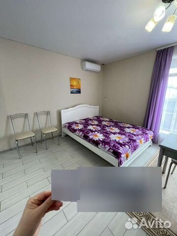 

Квартира-студия, 26 м², 2 кровати