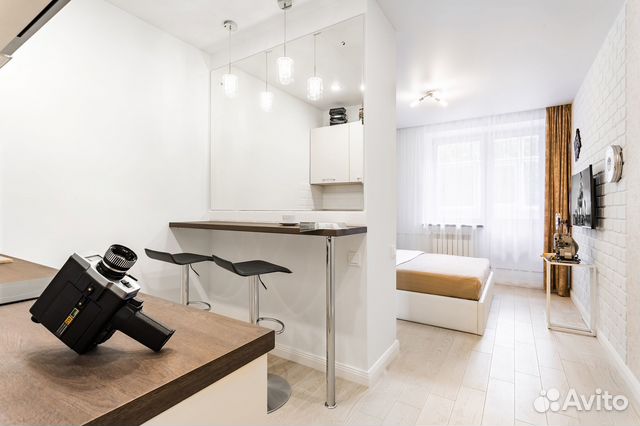 

Квартира-студия, 28 м², 1 кровать