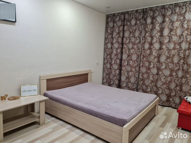 

1-к. квартира, 42 м², 2 кровати