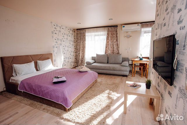

1-к. квартира, 30 м², 2 кровати