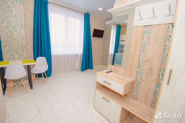 

Квартира-студия, 32 м², 2 кровати