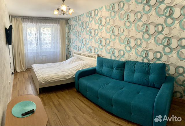 

1-к. квартира, 37 м², 1 кровать