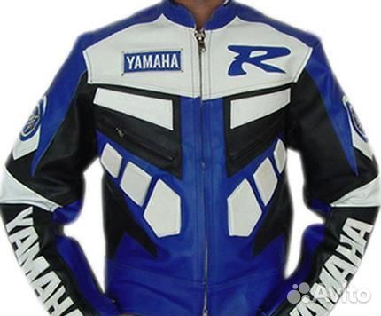 Yamaha мотокуртка из кожи