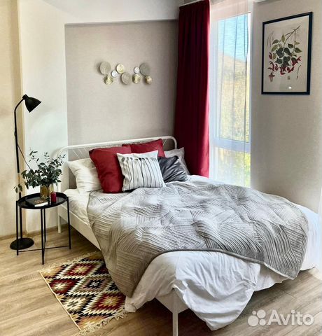 

Квартира-студия, 35 м², 2 кровати