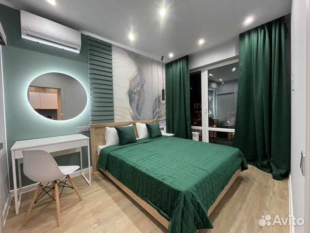 

1-к. квартира, 45 м², 2 кровати