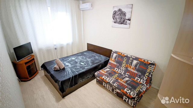 

1-к. квартира, 38 м², 3 кровати