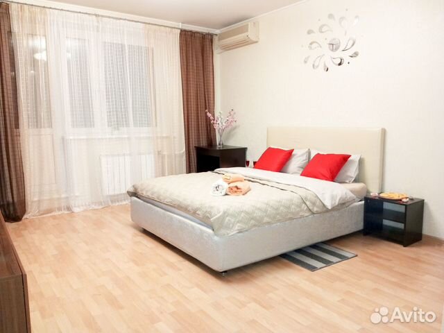 

1-к. квартира, 42 м², 2 кровати