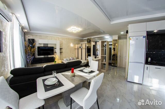 

Квартира-студия, 43 м², 2 кровати