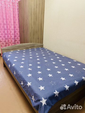 

1-к. квартира, 38 м², 2 кровати
