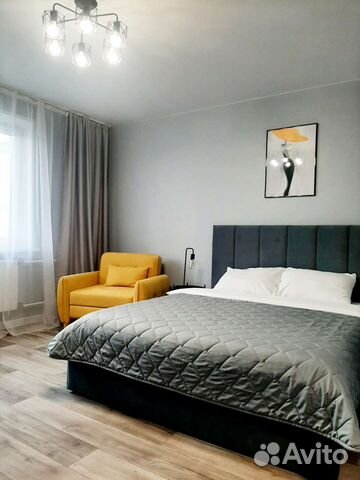 

1-к. квартира, 41 м², 1 кровать