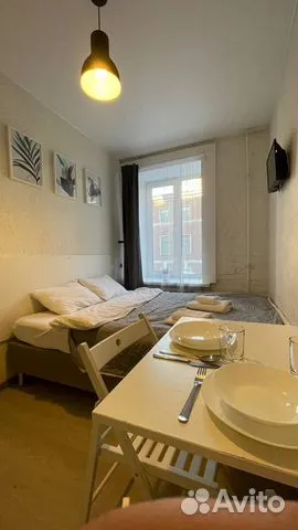 

Квартира-студия в апарт-отеле, 10 м², 1 кровать