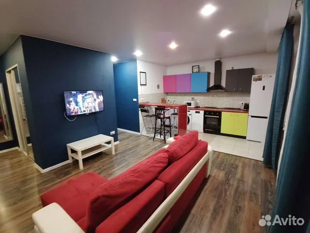 

2-к. квартира, 60 м², 3 кровати