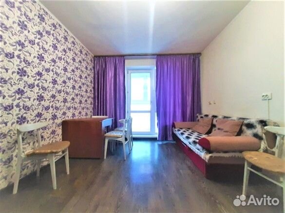

1-к. квартира, 39,6 м², 1 кровать