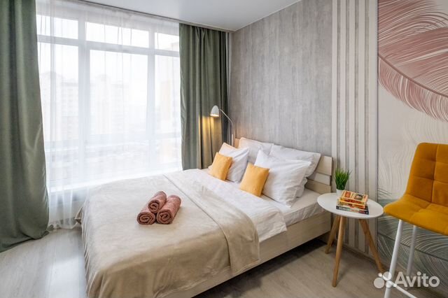 

1-к. квартира, 30 м², 2 кровати