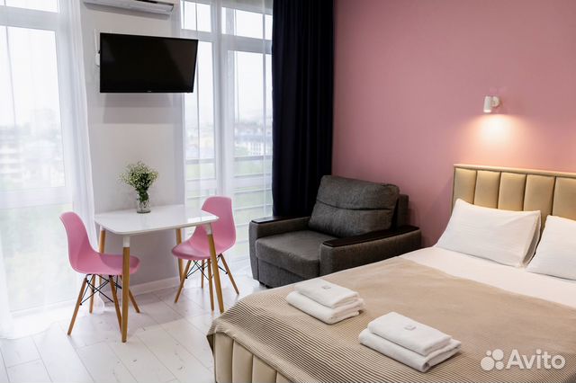 

Квартира-студия, 20 м², 2 кровати