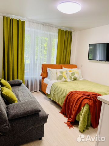 

Квартира-студия, 19 м², 2 кровати