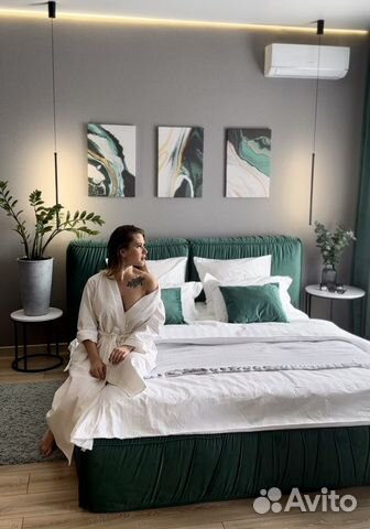 

Квартира-студия, 35 м², 2 кровати