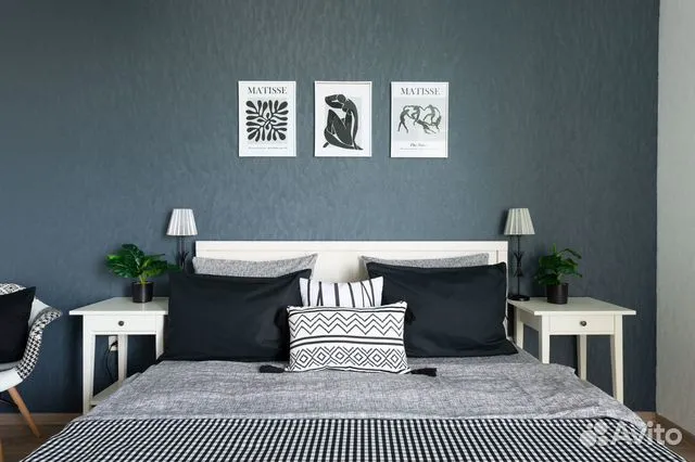 

1-к. квартира, 40 м², 2 кровати