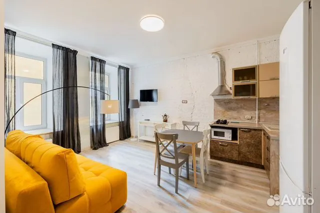 

1-к. квартира, 35 м², 2 кровати