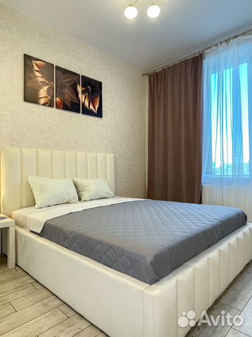 

1-к. квартира, 45 м², 2 кровати