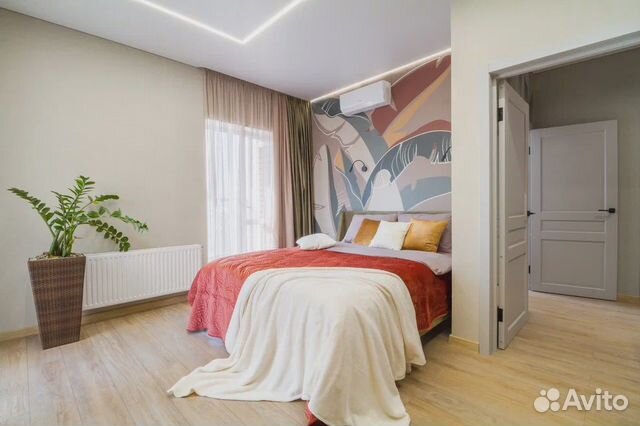 

1-к. квартира, 40 м², 2 кровати