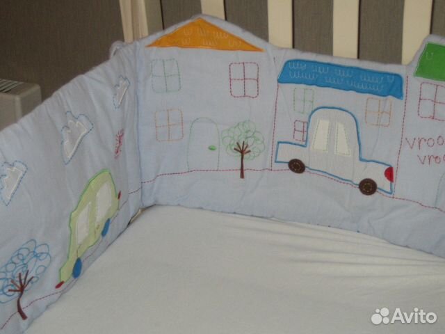 Бампер для кроватки Mothercare