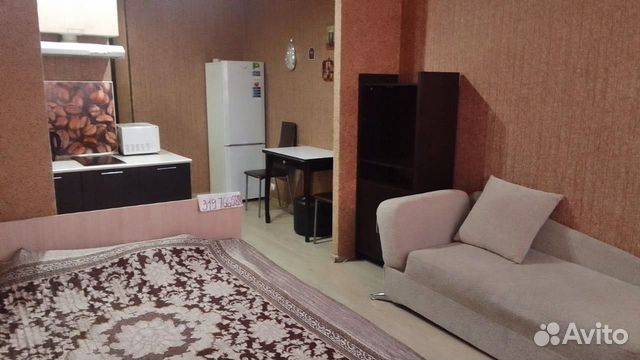 

Квартира-студия, 34 м², 1 кровать