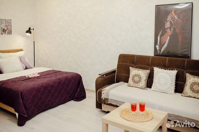 

1-к. квартира, 38 м², 1 кровать