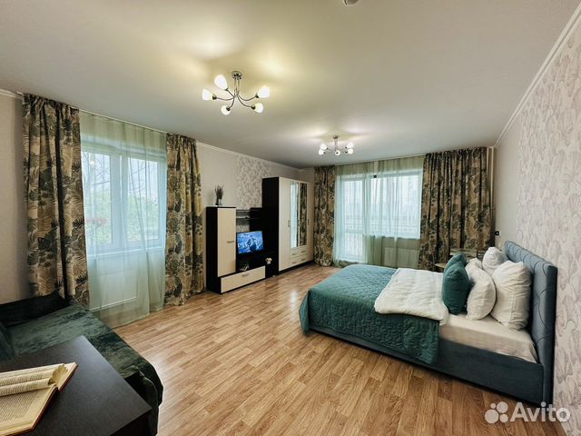 

1-к. квартира, 45 м², 2 кровати