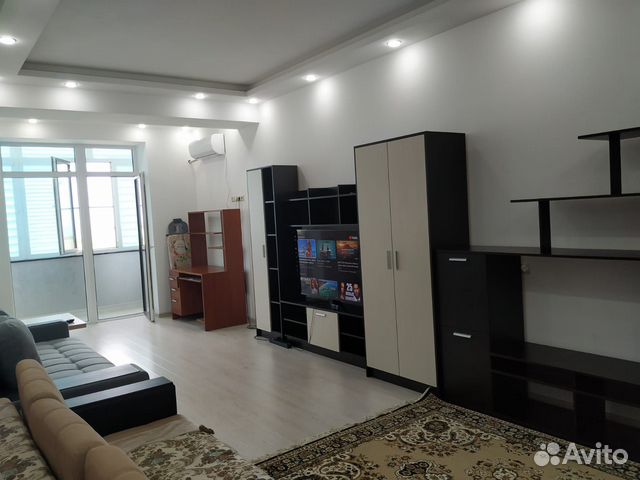 

1-к. квартира, 57 м², 2 кровати