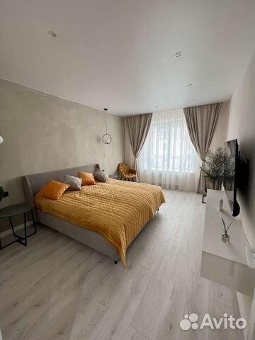 

1-к. квартира, 42 м², 2 кровати