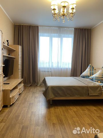 

1-к. квартира, 45 м², 2 кровати