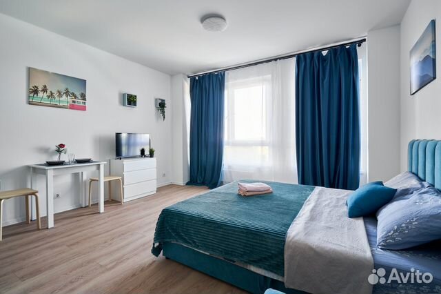 

Квартира-студия, 28 м², 1 кровать