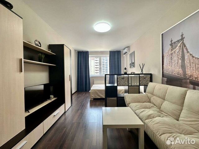 

1-к. квартира, 45 м², 2 кровати