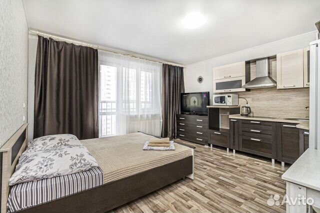

Квартира-студия, 26 м², 1 кровать