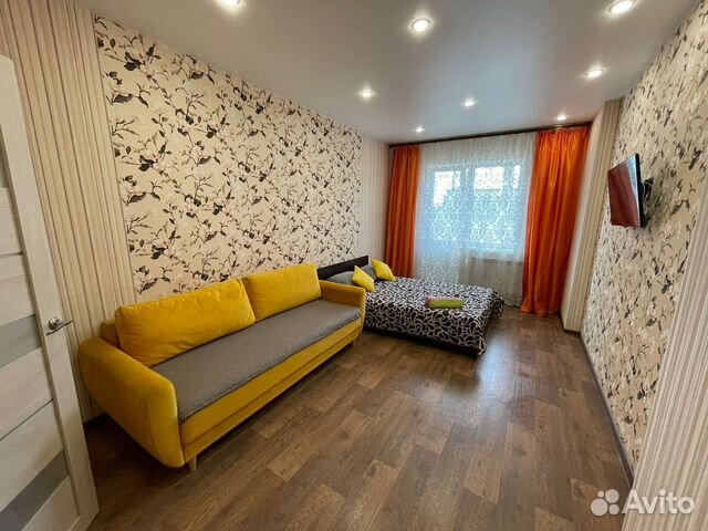 

1-к. квартира, 45 м², 2 кровати