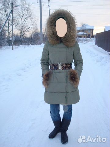 Пуховик зимний