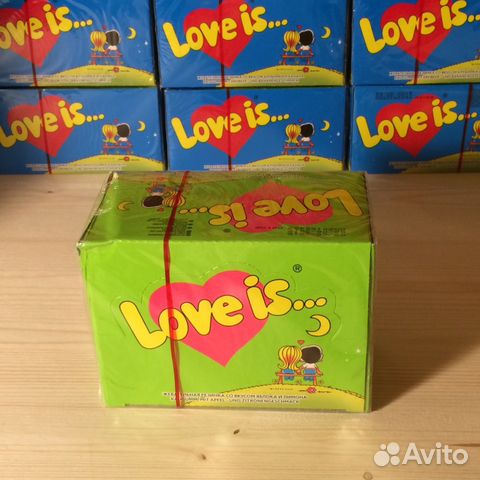 Жвачка Love is в Тольятти