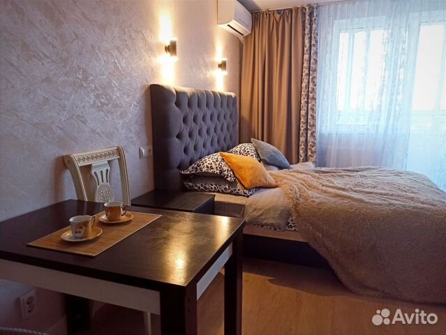 

Квартира-студия, 34 м², 2 кровати