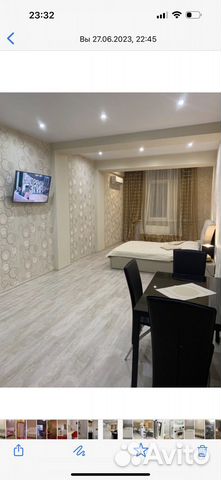 

Квартира-студия, 45 м², 2 кровати