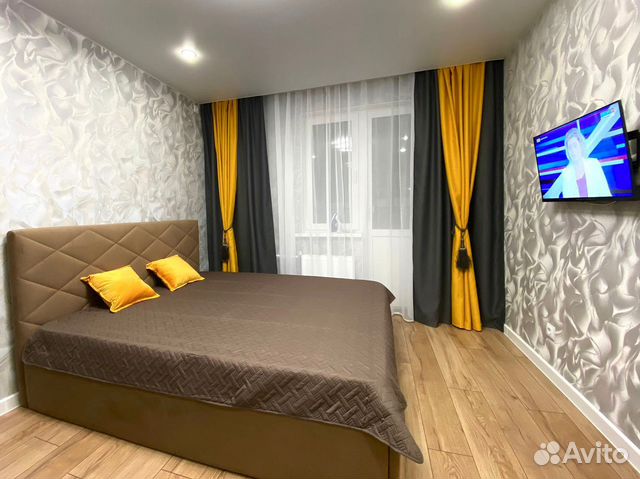 

1-к. квартира, 38 м², 2 кровати