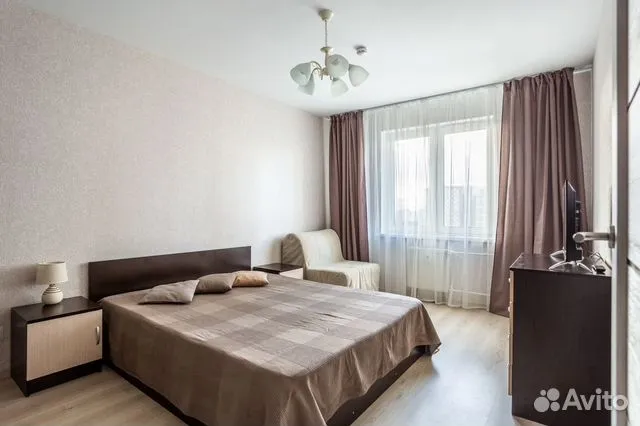 

1-к. квартира, 35 м², 3 кровати