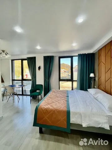 

Квартира-студия, 25 м², 2 кровати
