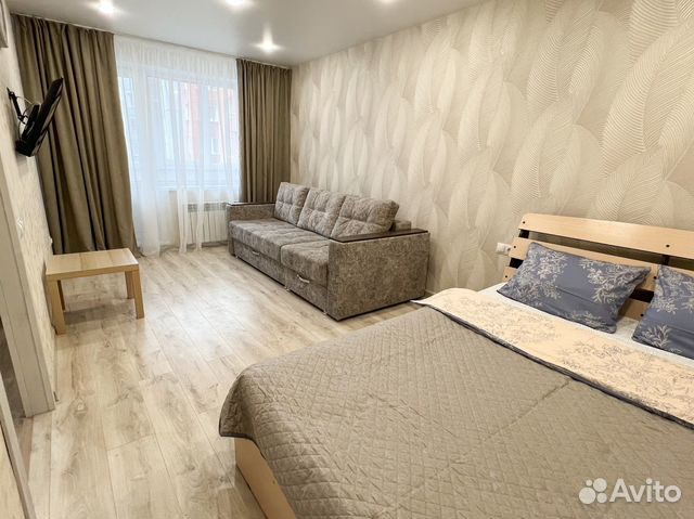 

1-к. квартира, 34 м², 2 кровати