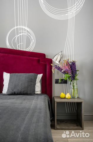 

Квартира-студия в апарт-отеле, 27 м², 2 кровати