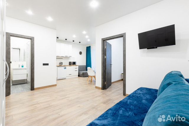

1-к. квартира, 40 м², 2 кровати