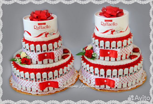 Торты с киндерами. Подарок с киндер-сюрпризами